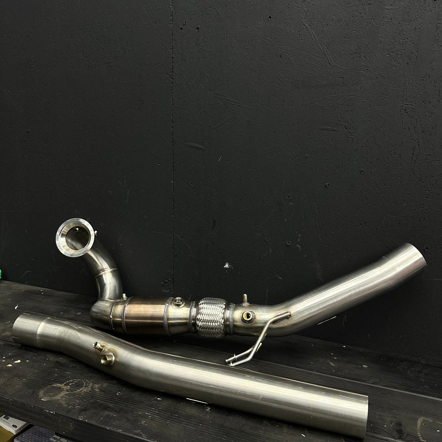 DOWNPIPE AVEC CATA SPORT SCORPION, GOLF 8R