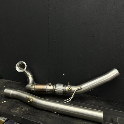 DOWNPIPE AVEC CATA SPORT SCORPION, GOLF 8R