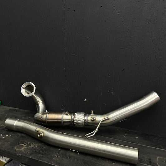 DOWNPIPE AVEC CATA SPORT SCORPION, GOLF 8R
