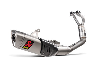 Ligne complète Akrapovič Racing Line 2-1 Yamaha R7 2022-24 (inox/titane)