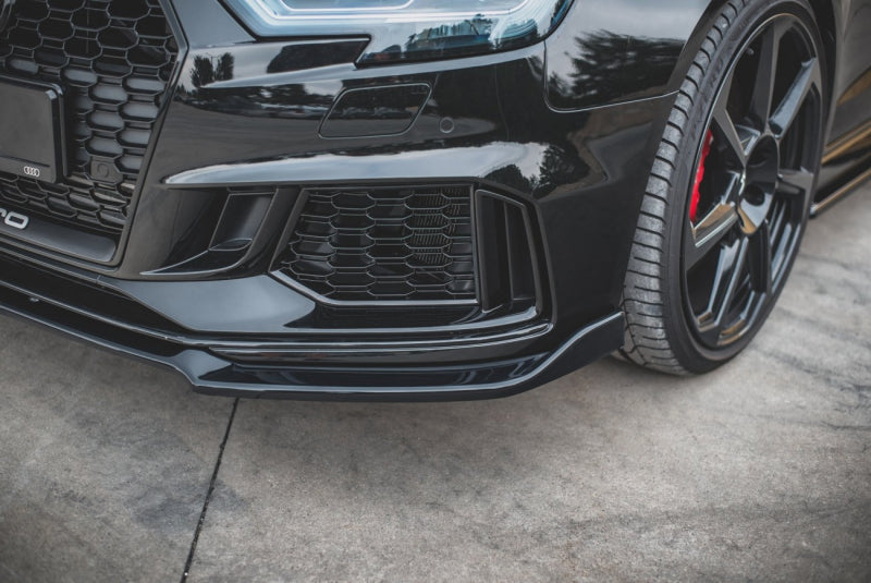 LAME DE PARE-CHOC AVANT MAXTON DESIGN V3 - AUDI RS3 2017+ SPORTBACK