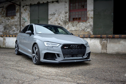 LAME DE PARE-CHOC AVANT MAXTON DESIGN V2 - AUDI RS3 2017+ LIMOUSINE