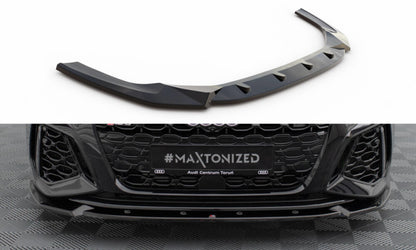 LAME DE PARE-CHOC AVANT MAXTON DESIGN - AUDI RS3 SPORTBACK 2021-2024