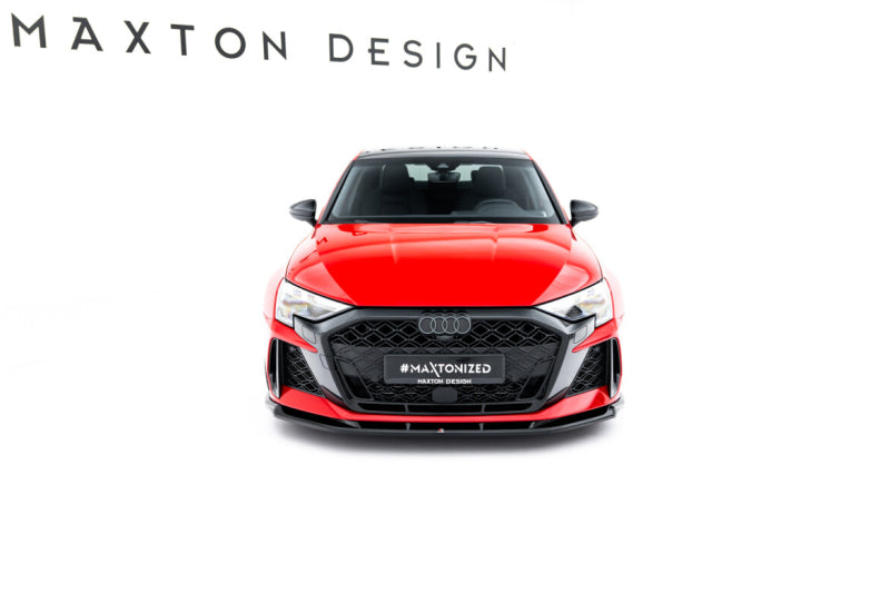 LAME DE PARE-CHOC AVANT MAXTON DESIGN V.1 (DTC) - AUDI RS3 2024