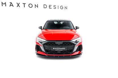 LAME DE PARE-CHOC AVANT MAXTON DESIGN V.1 (DTC) - AUDI RS3 2024