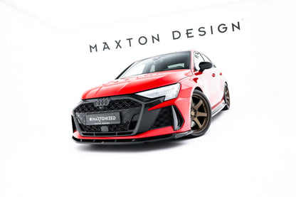 LAME DE PARE-CHOC AVANT MAXTON DESIGN V.1 (DTC) - AUDI RS3 2024