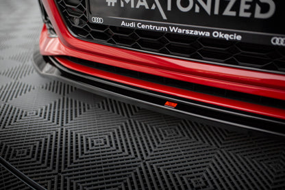 LAME DE PARE-CHOC AVANT MAXTON DESIGN V1, AUDI RS4 B9 2019+