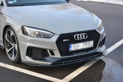 LAME DE PARE-CHOC AVANT MAXTON DESIGN V1, AUDI RS5 2017-2019