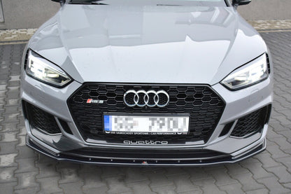 LAME DE PARE-CHOC AVANT MAXTON DESIGN V1, AUDI RS5 2017-2019