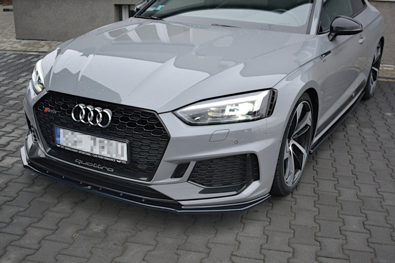 LAME DE PARE-CHOC AVANT MAXTON DESIGN V1, AUDI RS5 2017-2019