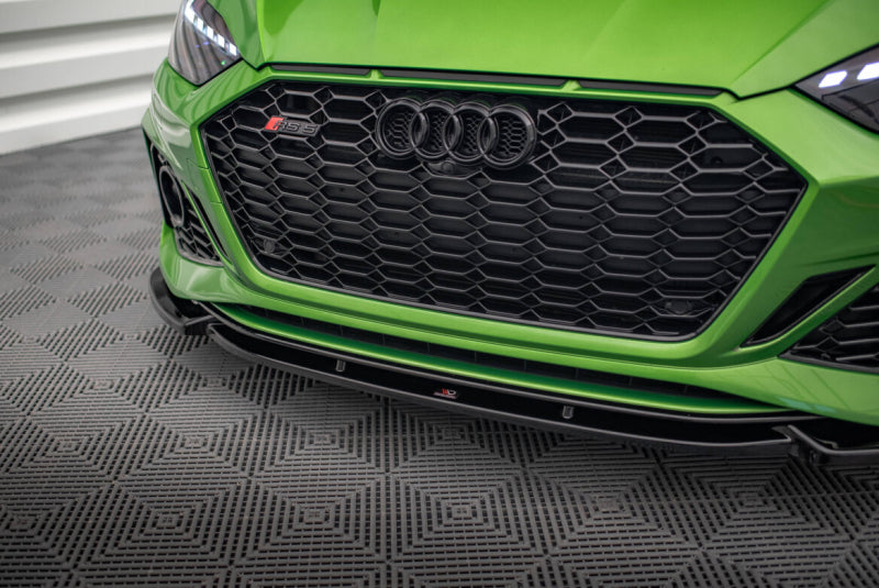 LAME DE PARE-CHOC AVANT MAXTON DESIGN V2, AUDI RS5 2019+