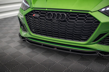 LAME DE PARE-CHOC AVANT MAXTON DESIGN V2, AUDI RS5 2019+