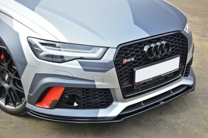 LAME DE PARE-CHOC AVANT MAXTON DESIGN V1, AUDI RS6 C7