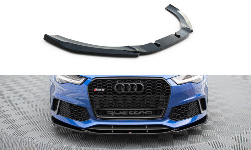 LAME DE PARE-CHOC AVANT MAXTON DESIGN V3, AUDI RS6 C7