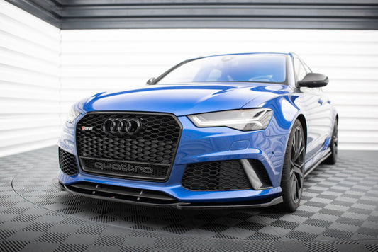 LAME DE PARE-CHOC AVANT MAXTON DESIGN V3, AUDI RS6 C7