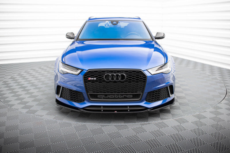 LAME DE PARE-CHOC AVANT MAXTON DESIGN V3, AUDI RS6 C7