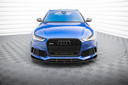 LAME DE PARE-CHOC AVANT MAXTON DESIGN V3, AUDI RS6 C7