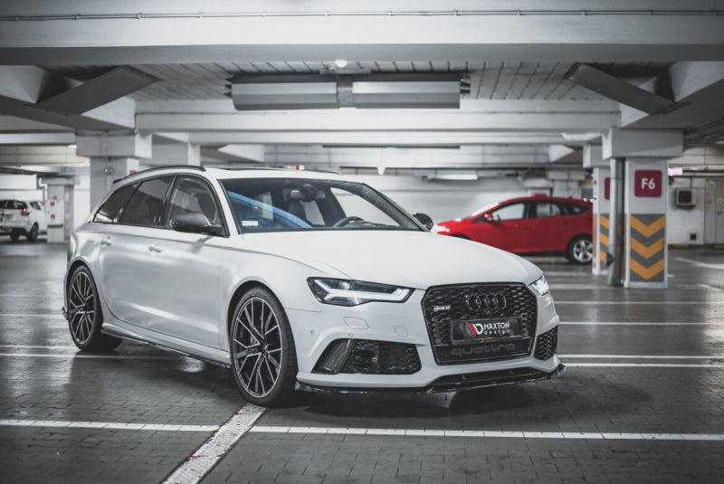 LAME DE PARE-CHOC AVANT MAXTON DESIGN V4, AUDI RS6 C7