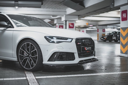 LAME DE PARE-CHOC AVANT MAXTON DESIGN V4, AUDI RS6 C7