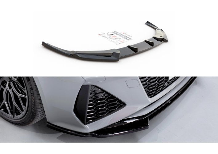LAME DE PARE-CHOC AVANT MAXTON DESIGN V1, AUDI RS6 C8