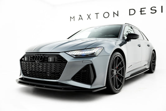 LAME DE PARE-CHOC AVANT MAXTON DESIGN V2, AUDI RS7 C8