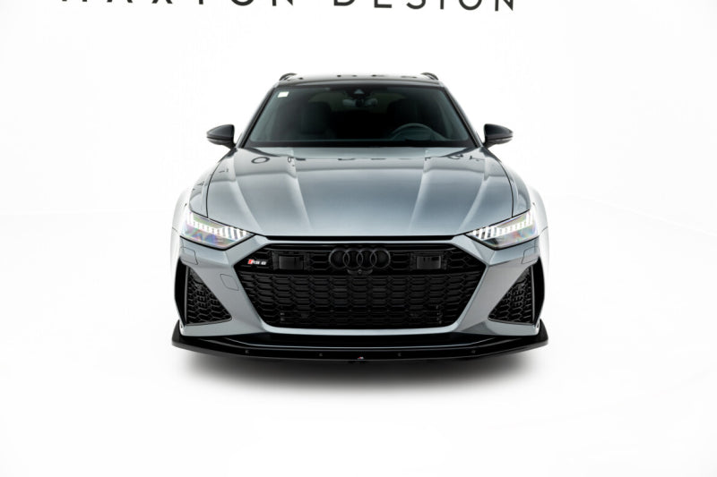 LAME DE PARE-CHOC AVANT MAXTON DESIGN V2, AUDI RS6 C8