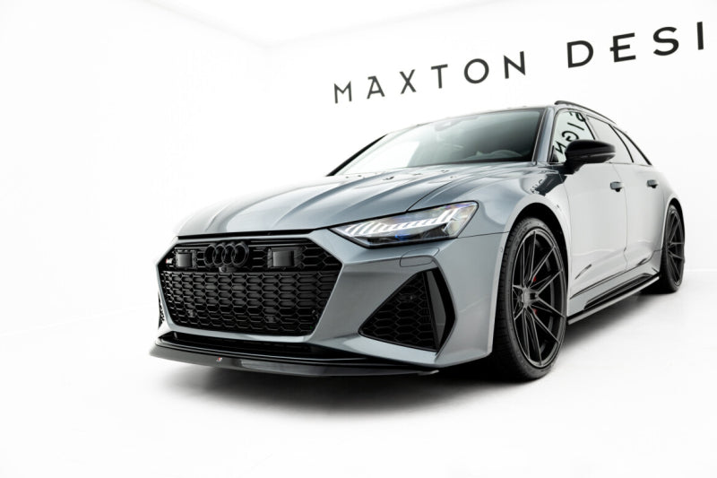 LAME DE PARE-CHOC AVANT MAXTON DESIGN V3, AUDI RS7 C8