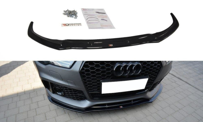LAME DE PARE-CHOC AVANT MAXTON DESIGN V1, AUDI RS7 C7