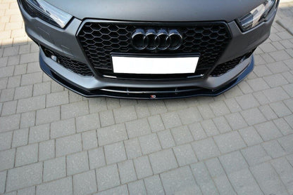 LAME DE PARE-CHOC AVANT MAXTON DESIGN V1, AUDI RS7 C7