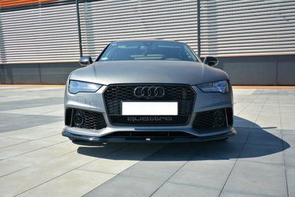 LAME DE PARE-CHOC AVANT MAXTON DESIGN V2, AUDI RS7 C7