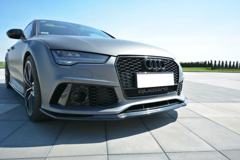 LAME DE PARE-CHOC AVANT MAXTON DESIGN V2, AUDI RS7 C7