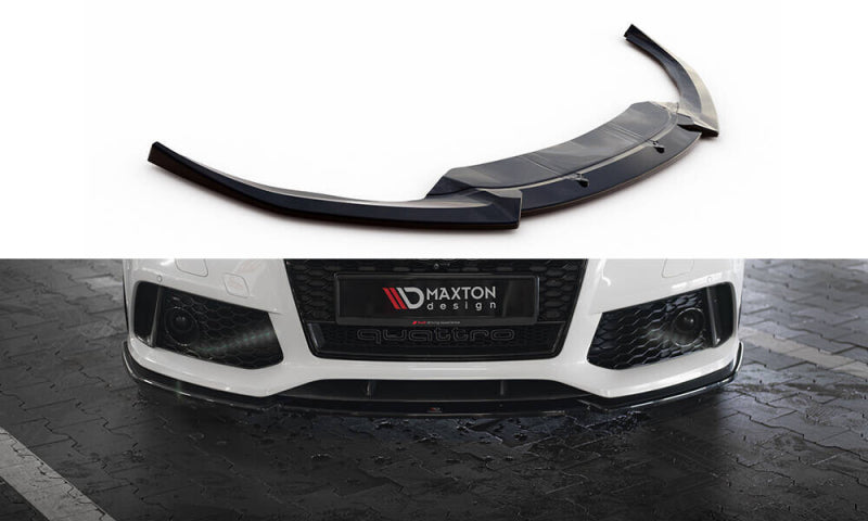 LAME DE PARE-CHOC AVANT MAXTON DESIGN V3, AUDI RS7 C7