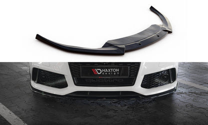 LAME DE PARE-CHOC AVANT MAXTON DESIGN V3, AUDI RS7 C7