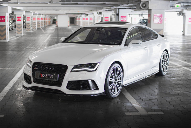 LAME DE PARE-CHOC AVANT MAXTON DESIGN V3, AUDI RS7 C7