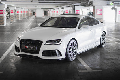 LAME DE PARE-CHOC AVANT MAXTON DESIGN V3, AUDI RS7 C7