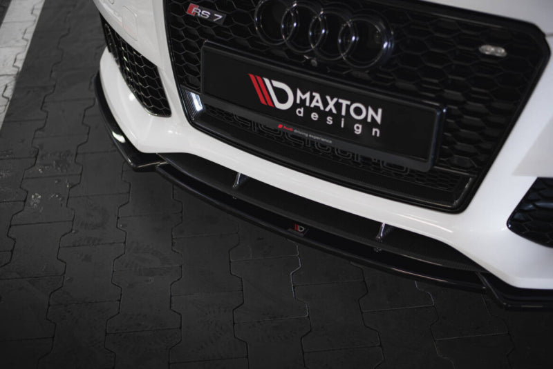 LAME DE PARE-CHOC AVANT MAXTON DESIGN V3, AUDI RS7 C7