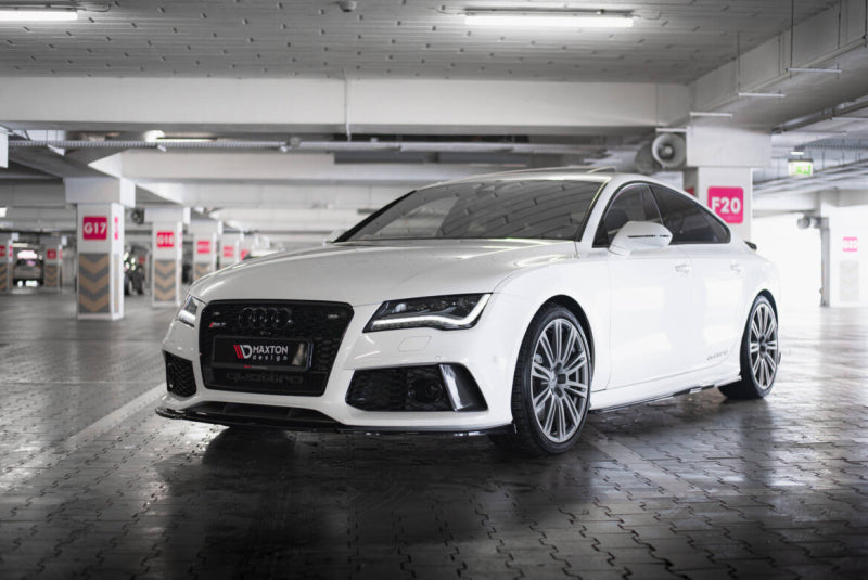 LAME DE PARE-CHOC AVANT MAXTON DESIGN V3, AUDI RS7 C7
