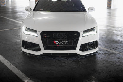 LAME DE PARE-CHOC AVANT MAXTON DESIGN V3, AUDI RS7 C7