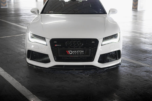 LAME DE PARE-CHOC AVANT MAXTON DESIGN V3, AUDI RS7 C7