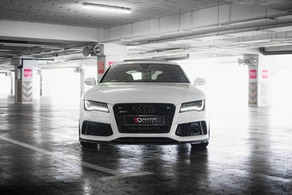 LAME DE PARE-CHOC AVANT MAXTON DESIGN V4, AUDI RS7 C7