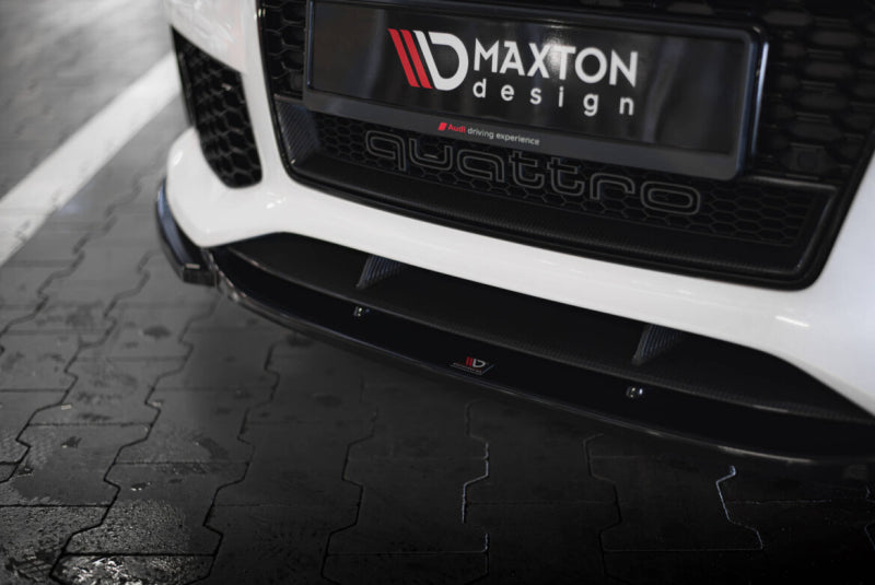 LAME DE PARE-CHOC AVANT MAXTON DESIGN V4, AUDI RS7 C7