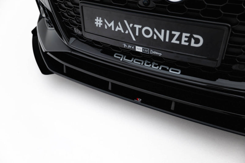 LAME DE PARE-CHOC AVANT STREET PRO MAXTON DESIGN, AUDI RS5