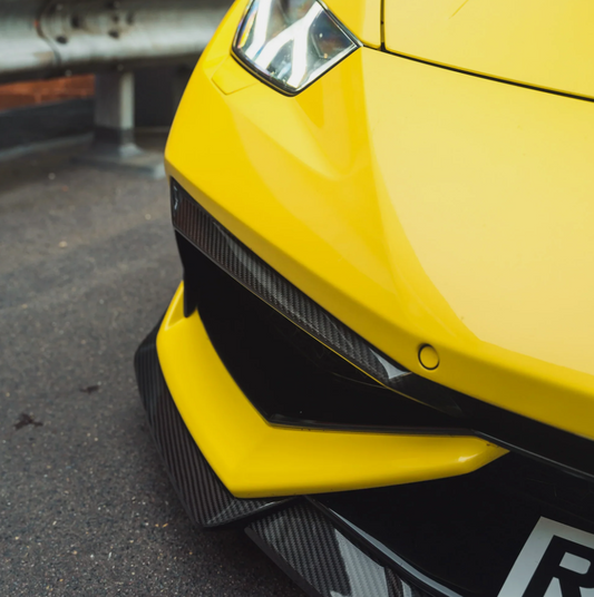 Lamborghini Huracan LP 610 - Garniture parechoc avant carbone, CT DESIGN