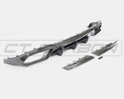 Mercedes E63 W213 - Diffuseur carbone, CT DESIGN