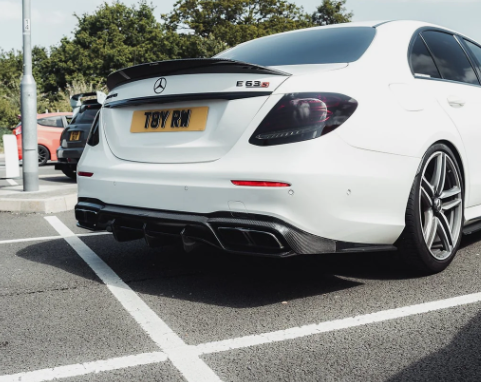 Mercedes E63 W213 - Diffuseur carbone, CT DESIGN