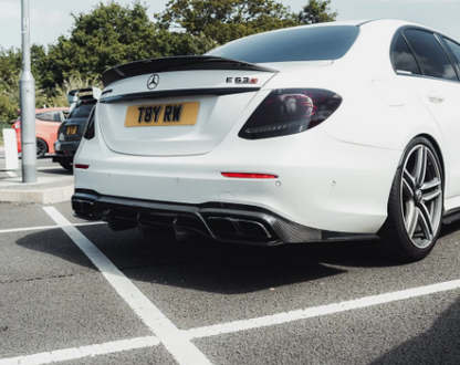 Mercedes E63 W213 - Diffuseur carbone, CT DESIGN