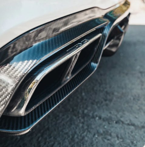 Mercedes E63 W213 - Diffuseur carbone, CT DESIGN
