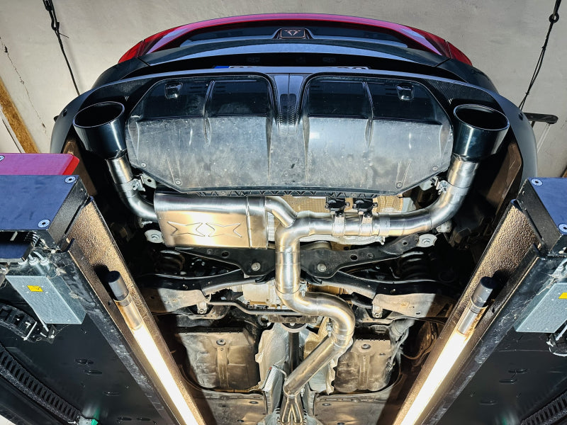 AUDI RS3 - LIGNE D'ECHAPPEMENT DUPLEX APRÈS FAP REAPER V4 DTH V.2
