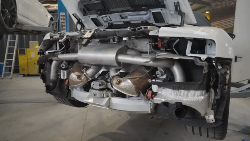 SYSTÈME D'ÉCHAPPEMENT SPORT DUPLEX GRAIL, AUDI R8 V10