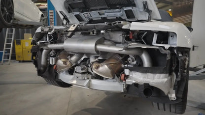 SYSTÈME D'ÉCHAPPEMENT SPORT DUPLEX GRAIL, AUDI R8 V10